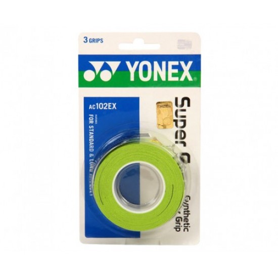 OVERGRIP YONEX WET SUPER GRAP - VERDE OVERGRIP YONEX WET SUPER GRAP - VERDE